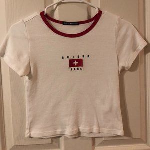 rare brandy melville suisse top